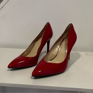 Red heels - super comfy!